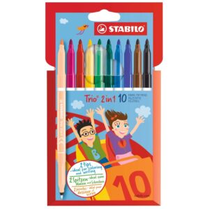 Filzstift und Fineliner STABILO Trio 2 in 1