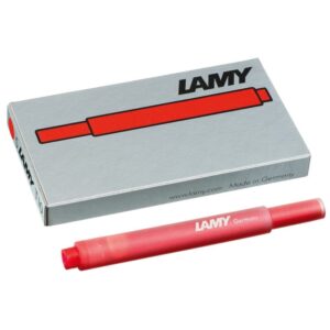 Lamy T10 Tintenpatrone rot 5er Pack