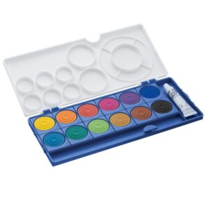 aquaplus Deckfarbkasten 12er ultramarinblau LAMY