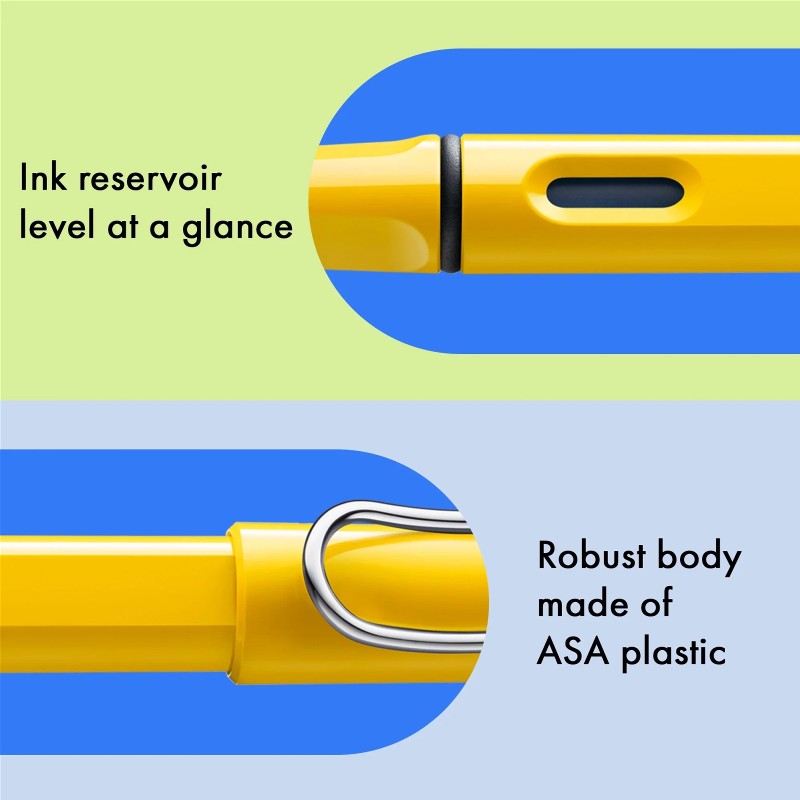 LAMY safari Füllhalter gelb – Bild 5