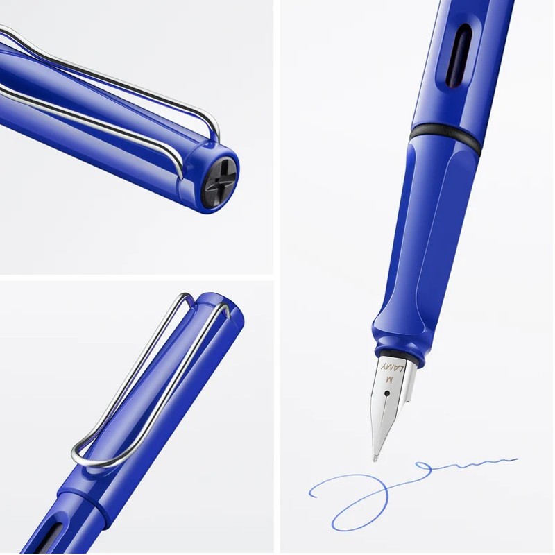 LAMY safari Füllhalter blau – Bild 4