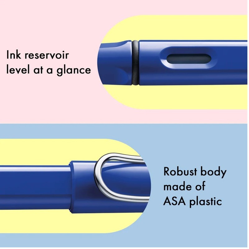 LAMY safari Füllhalter blau – Bild 5