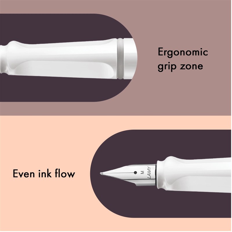 LAMY safari Füllhalter weiß – Bild 6