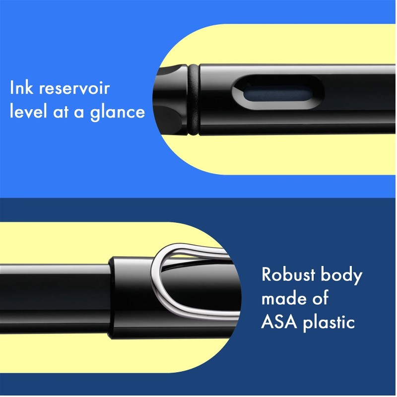 LAMY safari Füllhalter black – Bild 5