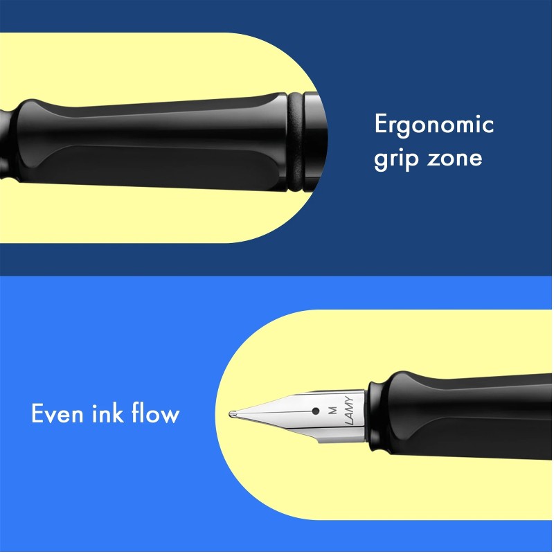 LAMY safari Füllhalter black – Bild 6