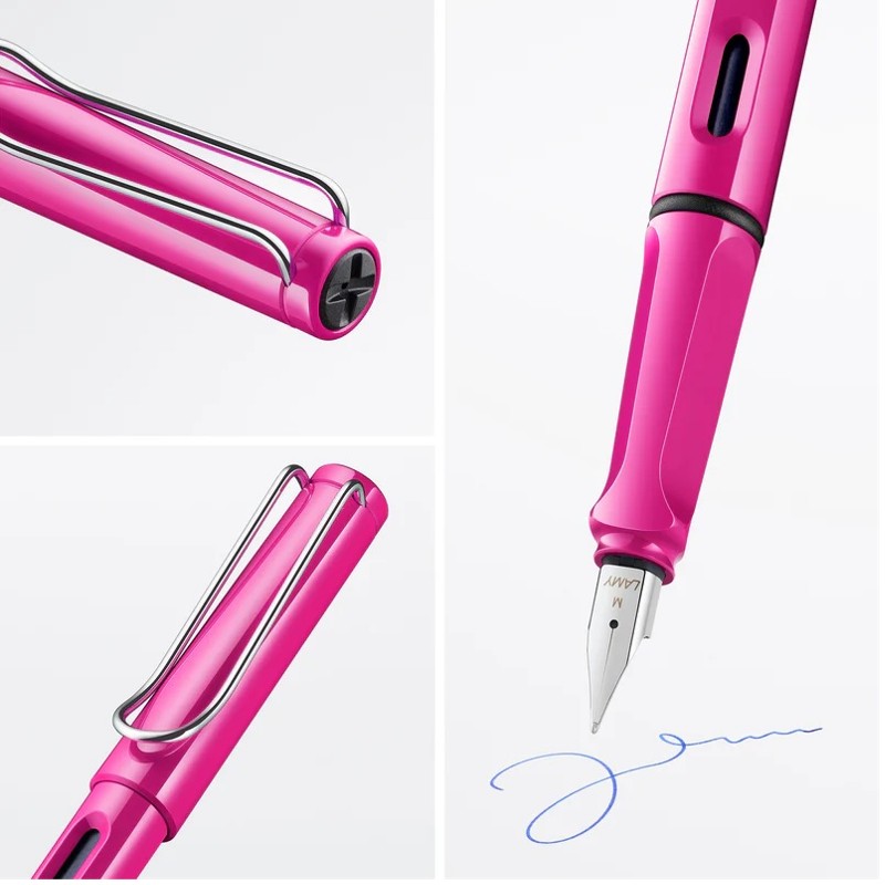 LAMY safari Füllhalter pink – Bild 4
