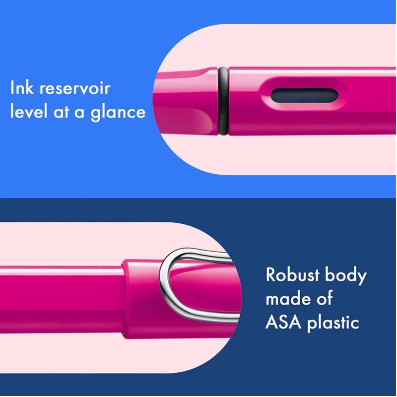 LAMY safari Füllhalter pink – Bild 5