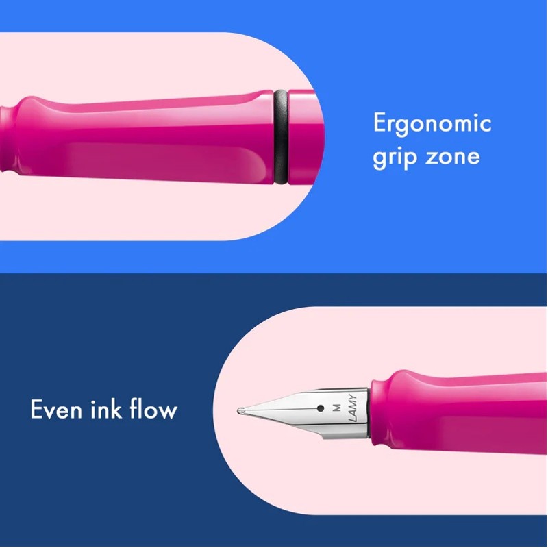 LAMY safari Füllhalter pink – Bild 6