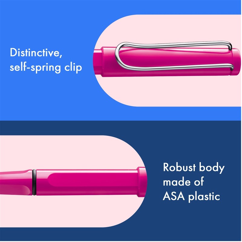 LAMY safari Tintenroller pink – Bild 6